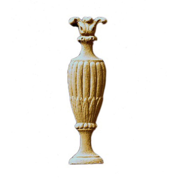 Urn Resin Appliques for Wood Fireplace Mantels - URN-F819-CP-2 - Buy Online at ColumnsDirect.com