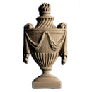 Urn Resin Appliques for Wood Fireplace Mantels - URN-F039-CP-2 - Buy Online at ColumnsDirect.com