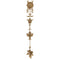 Decorative 2-1/4"(W) x 18-1/2"(H) x 1/4"(Relief) - Italian Renaissance Vertical Drop Applique - [Compo Material] - Brockwell Incorporated