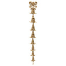 Decorative 2"(W) x 16"(H) x 1/4"(Relief) - Italian Renaissance Vertical Drop Applique - [Compo Material] - Brockwell Incorporated