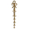 Decorative 2-1/2"(W) x 12"(H) x 5/16"(Relief) - Colonial Vertical Drop Applique - [Compo Material] - Brockwell Incorporated
