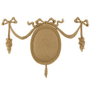 Decorative 9-3/4"(W) x 7"(H) - Vertical Drop w/ Figure Applique - [Compo Material] - Brockwell Incorporated