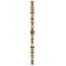 Decorative 1-5/8"(W) x 25-1/2"(H) - Ornate Vertical Drop Applique for Woodwork - [Compo Material] - Brockwell Incorporated